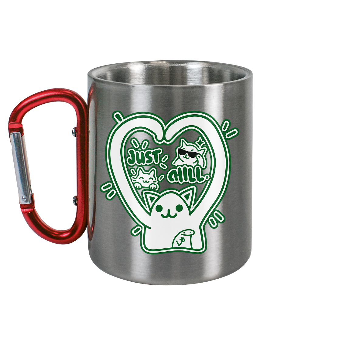 low CORTiSOL - Edelstahl Tasse