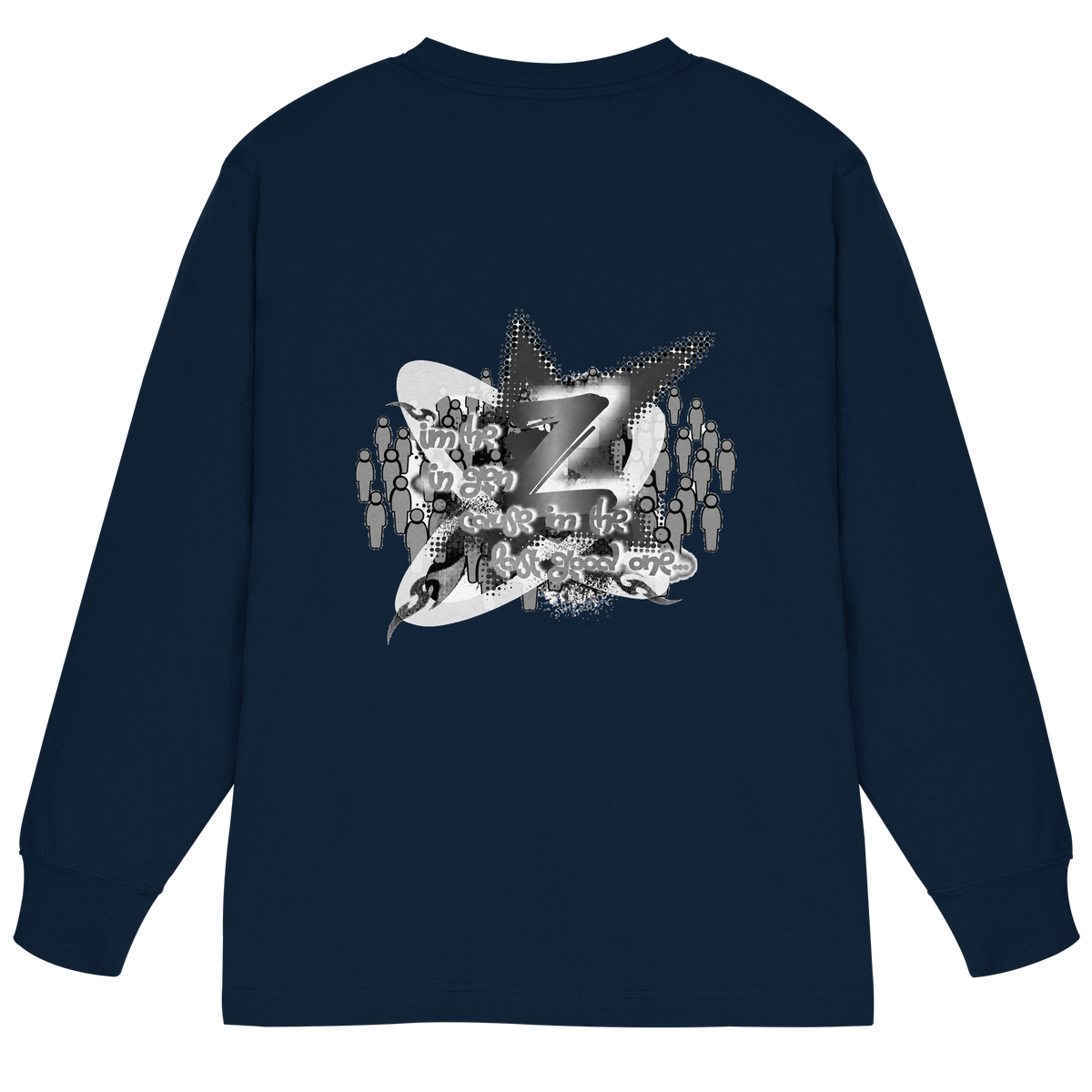 The Rebellion Z BASiC - Organic Heavy Oversized Longsleeve T-Shirt