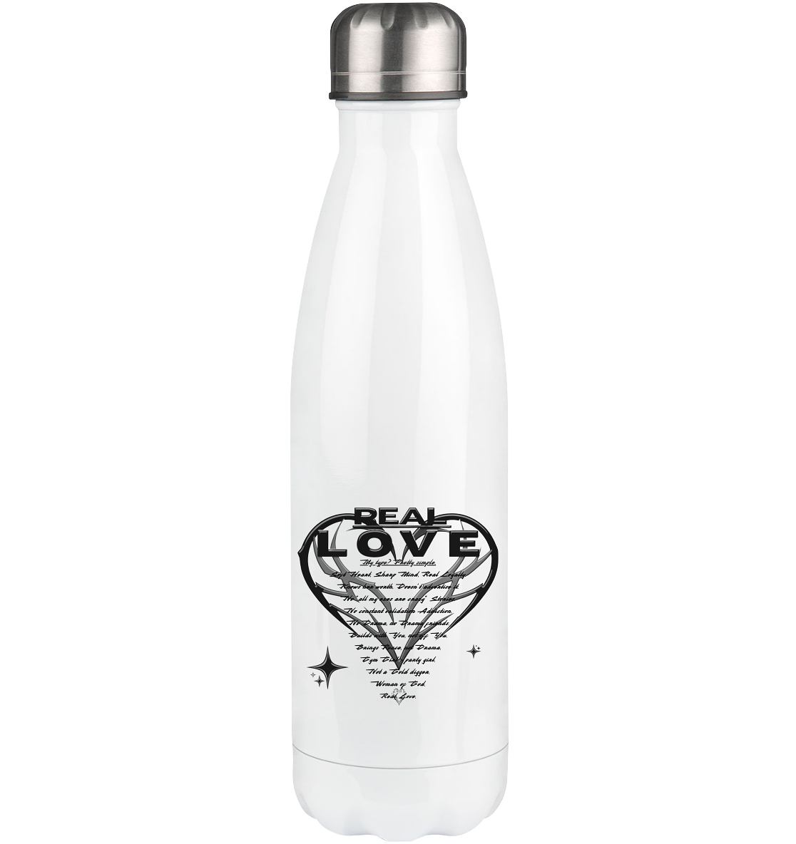 The REAL LOVE BASiCS - Thermoflasche 500ml