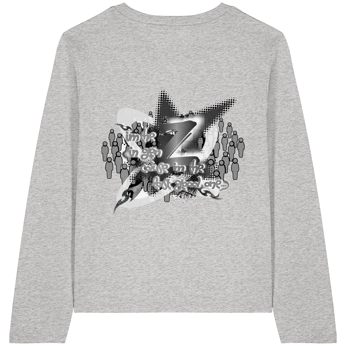 The Rebellion Z BASiCS - Womens Organic Longsleeve T-Shirt