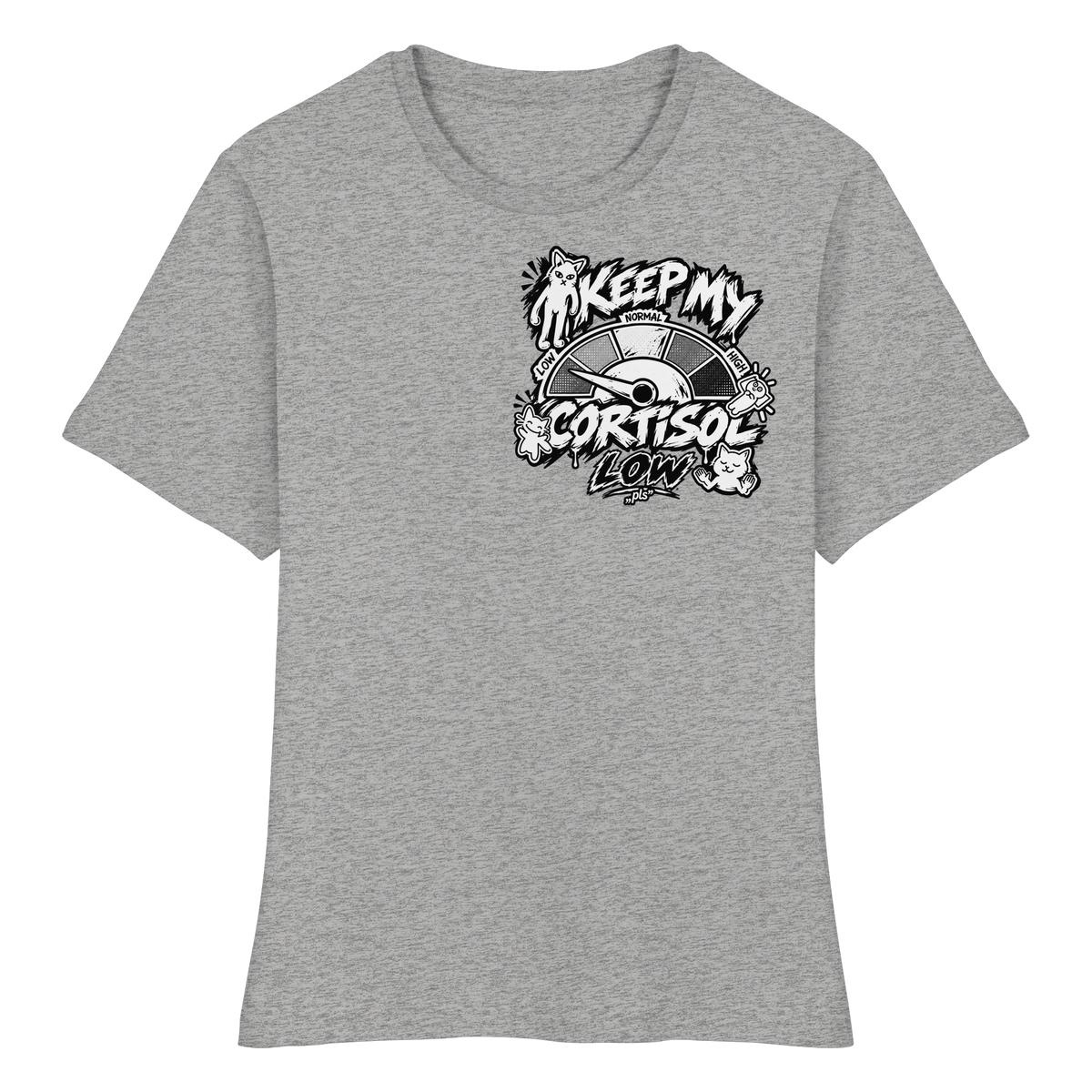 low CORTiSOL - Fitted Ladies Organic Shirt