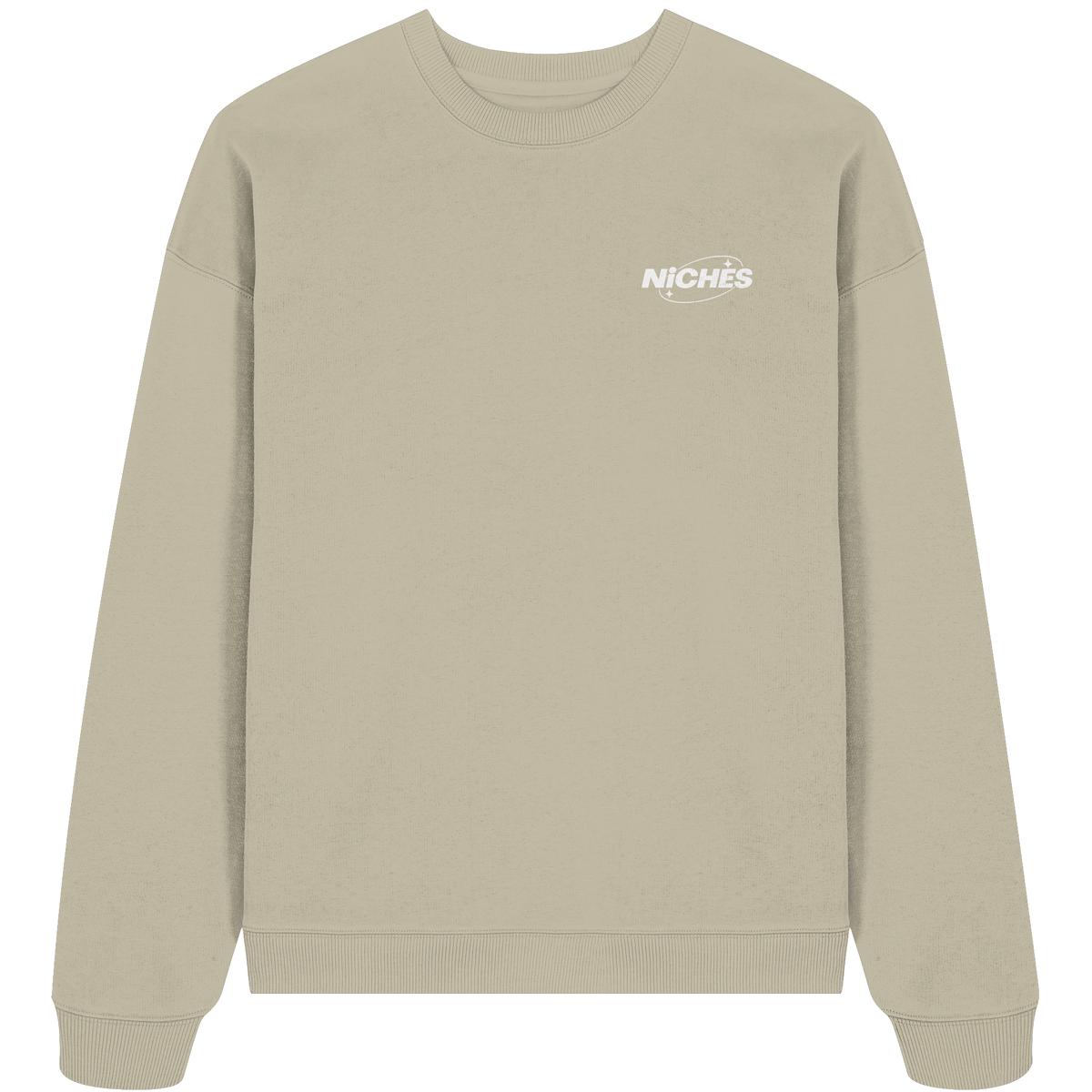 NiCHES - BASiC STYLE - Organic Oversize Sweatshirt