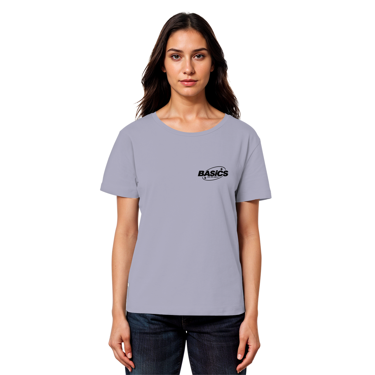 BASiCS - For the SIMPLE - Womens Organic Lightweight T-Shirt