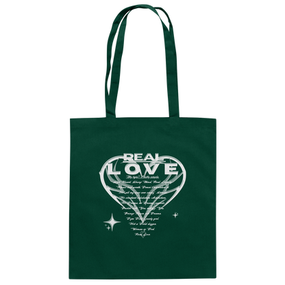The REAL LOVE BASiCS - Baumwolltasche