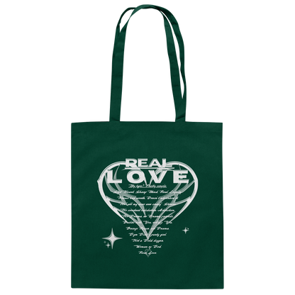 The REAL LOVE BASiCS - Baumwolltasche