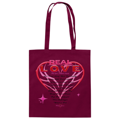 The Real Love - Baumwolltasche