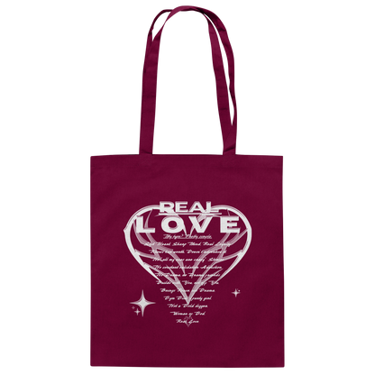 The REAL LOVE BASiCS - Baumwolltasche