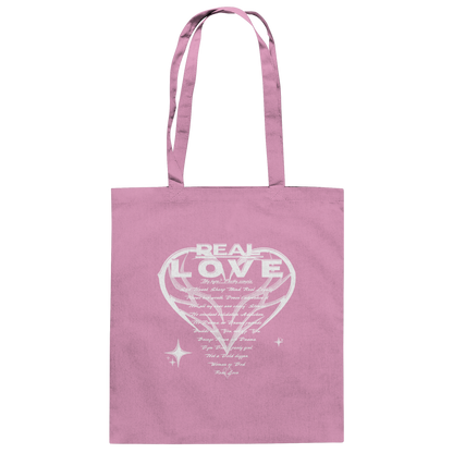The REAL LOVE BASiCS - Baumwolltasche