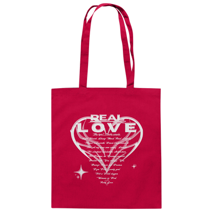The REAL LOVE BASiCS - Baumwolltasche