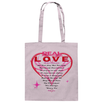 The Real Love - Baumwolltasche