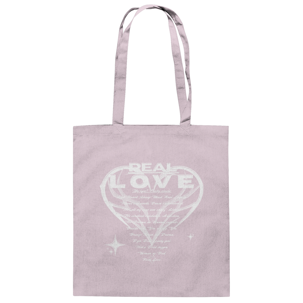 The REAL LOVE BASiCS - Baumwolltasche