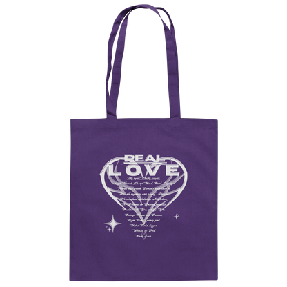 The REAL LOVE BASiCS - Baumwolltasche