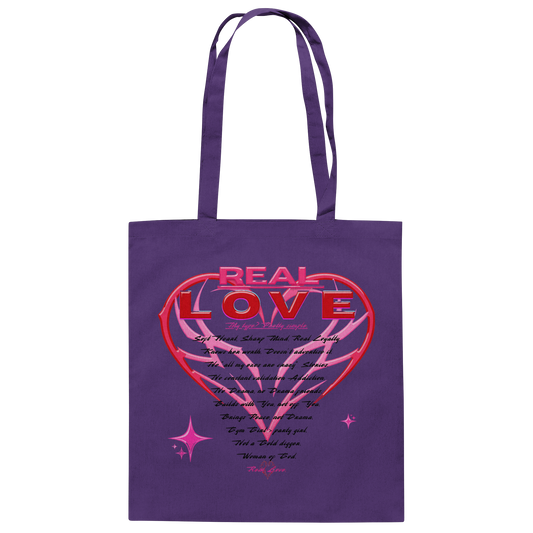 The Real Love - Baumwolltasche