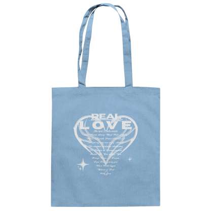 The REAL LOVE BASiCS - Baumwolltasche