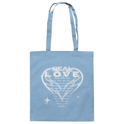 The REAL LOVE BASiCS - Baumwolltasche