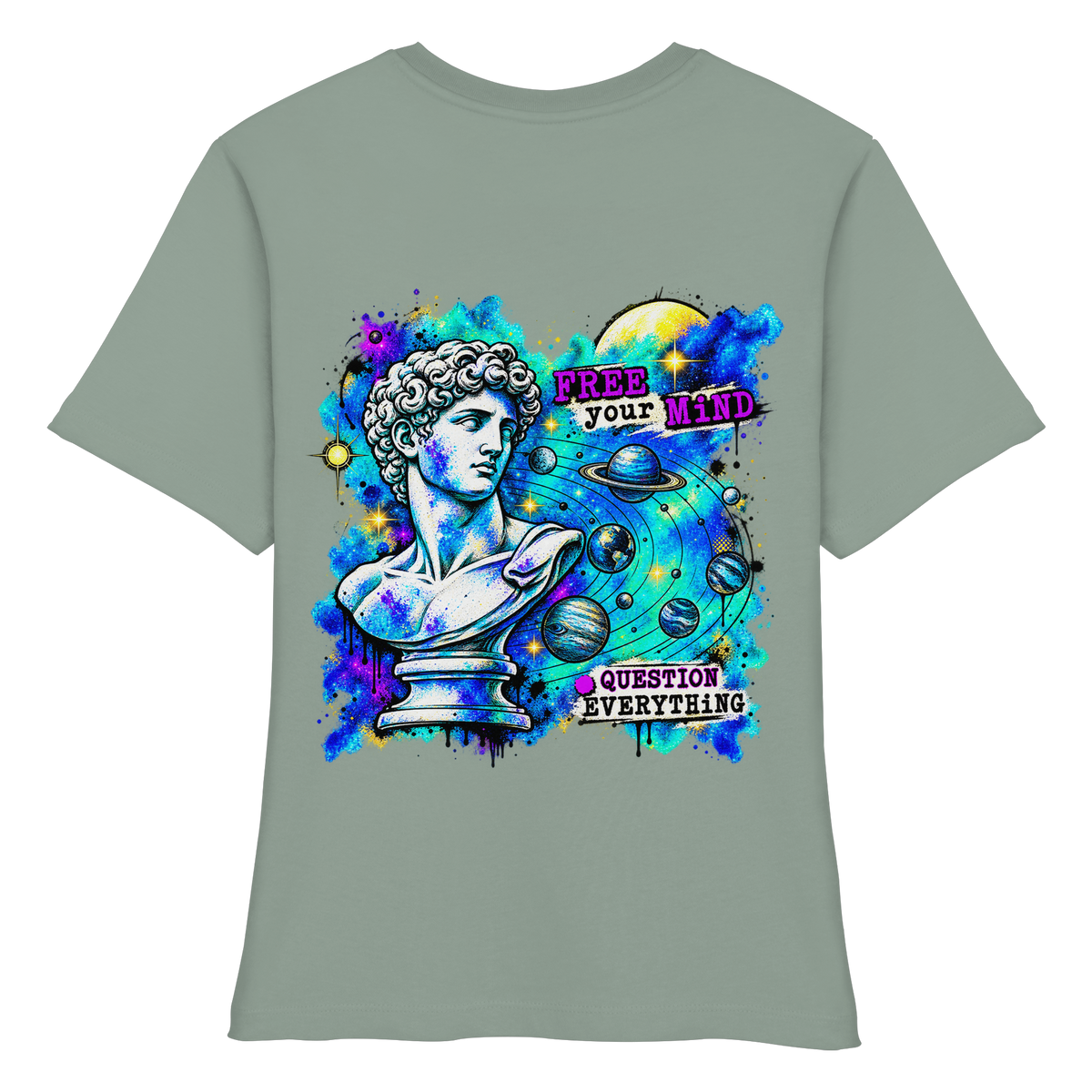 The Philosopher - Fitted Ladies Organic Shirt