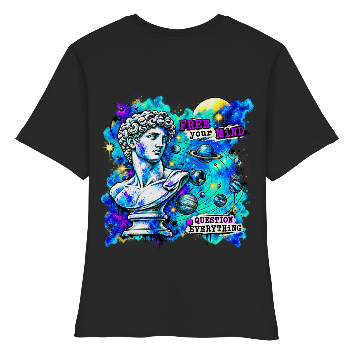 The Philosopher - Fitted Ladies Organic Shirt