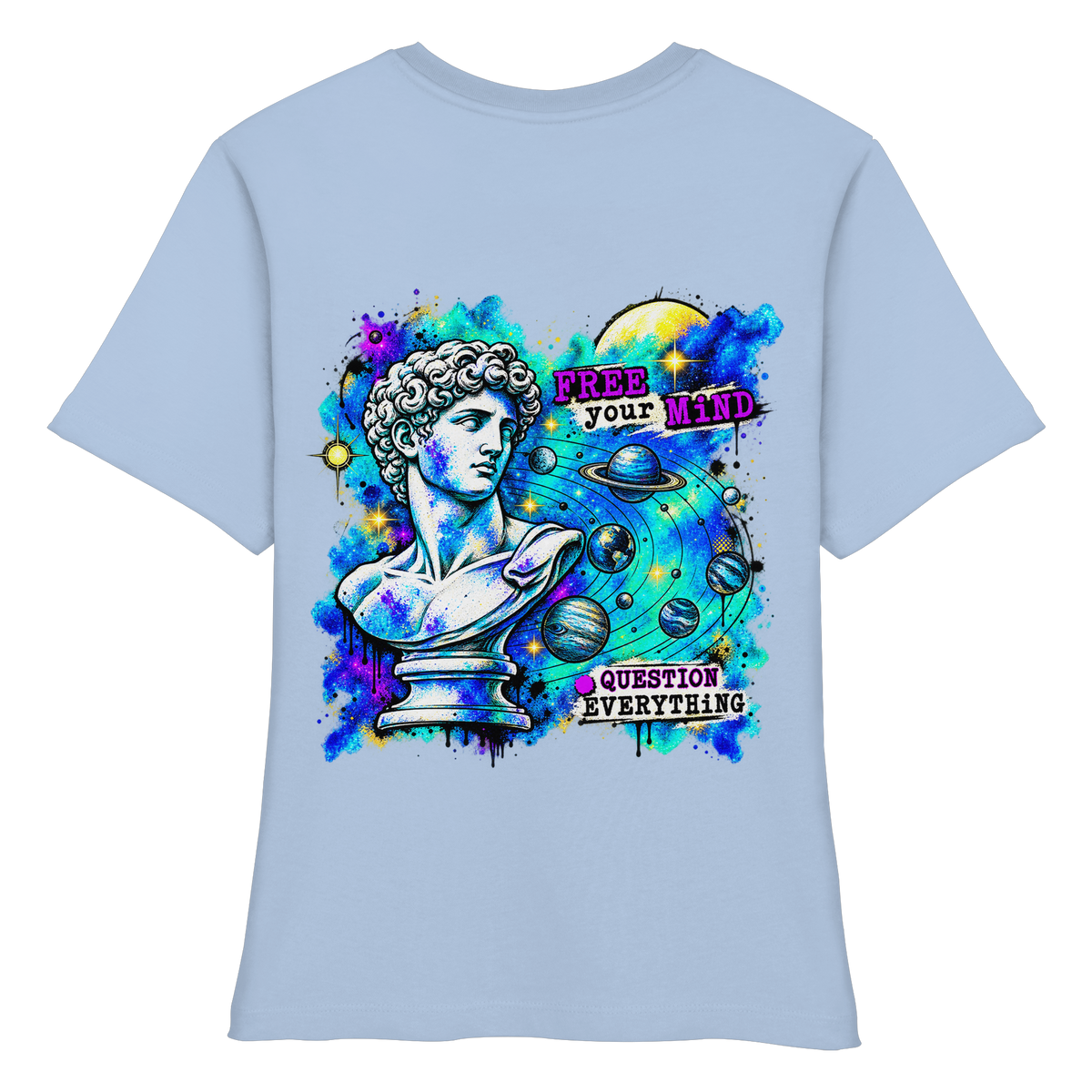 The Philosopher - Fitted Ladies Organic Shirt