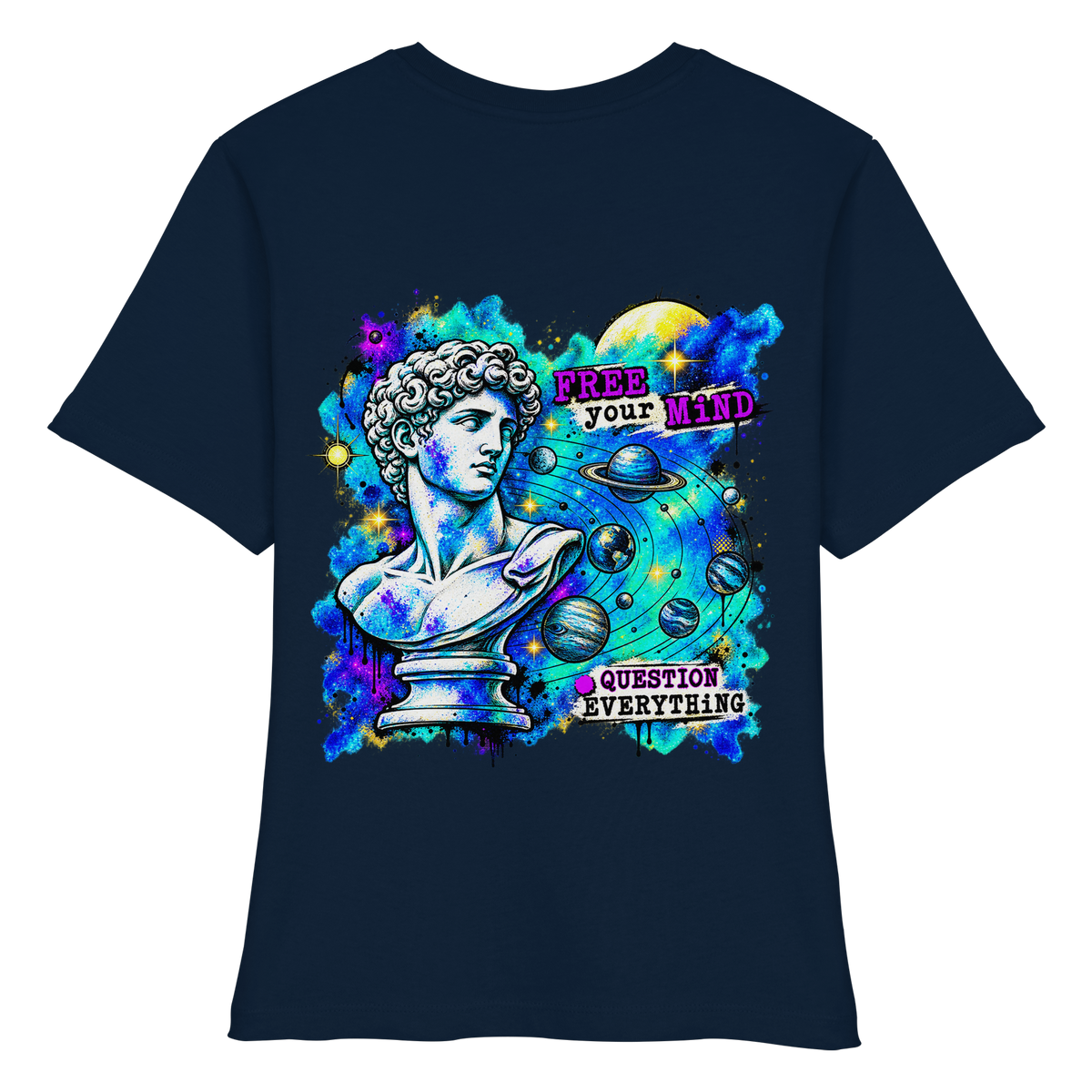 The Philosopher - Fitted Ladies Organic Shirt