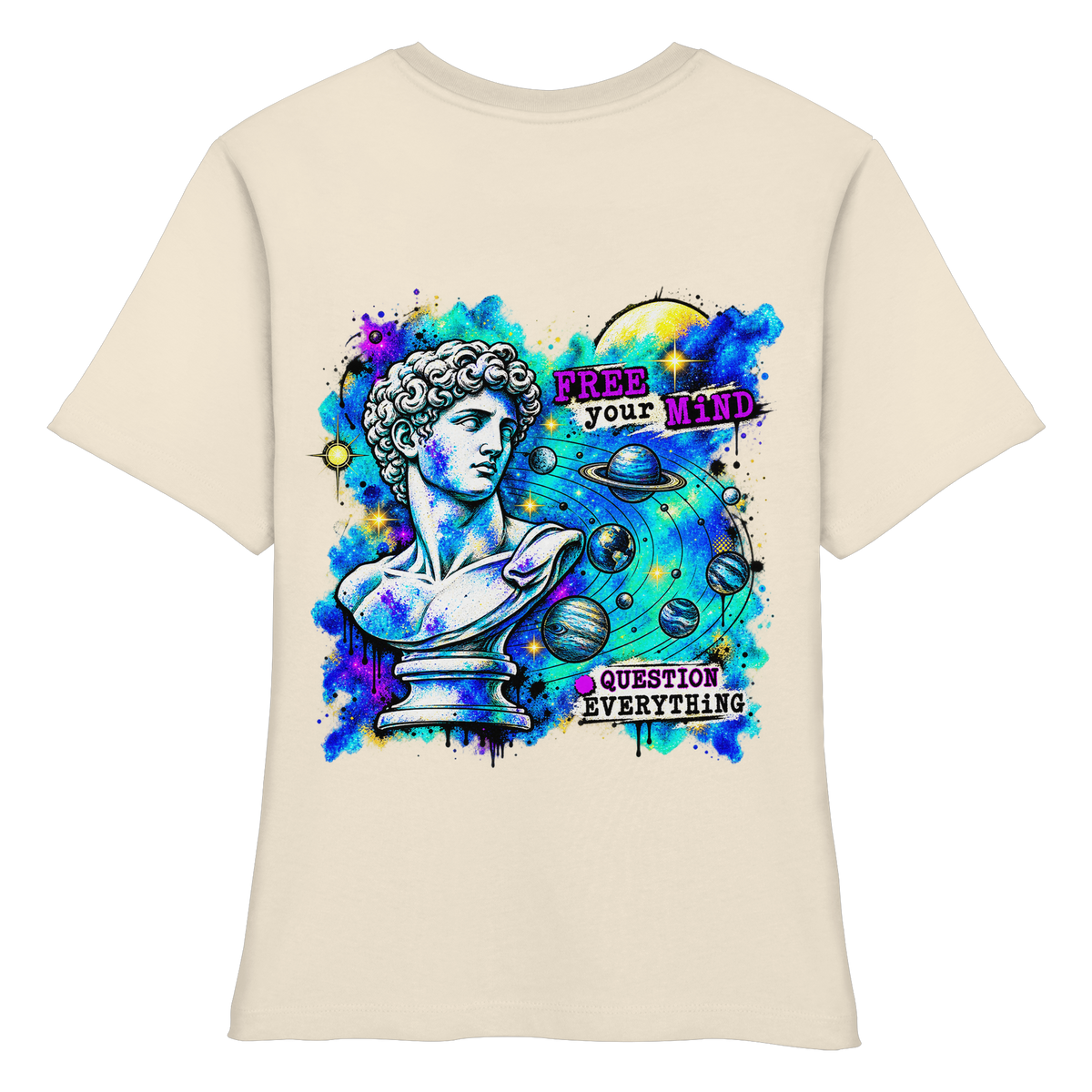 The Philosopher - Fitted Ladies Organic Shirt