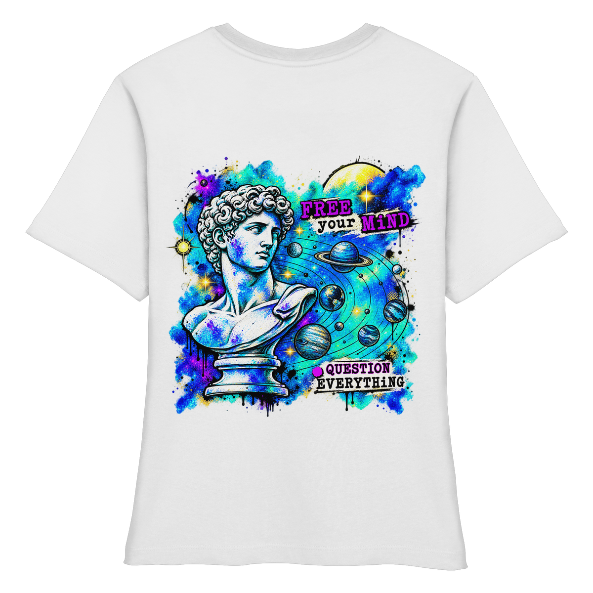 The Philosopher - Fitted Ladies Organic Shirt