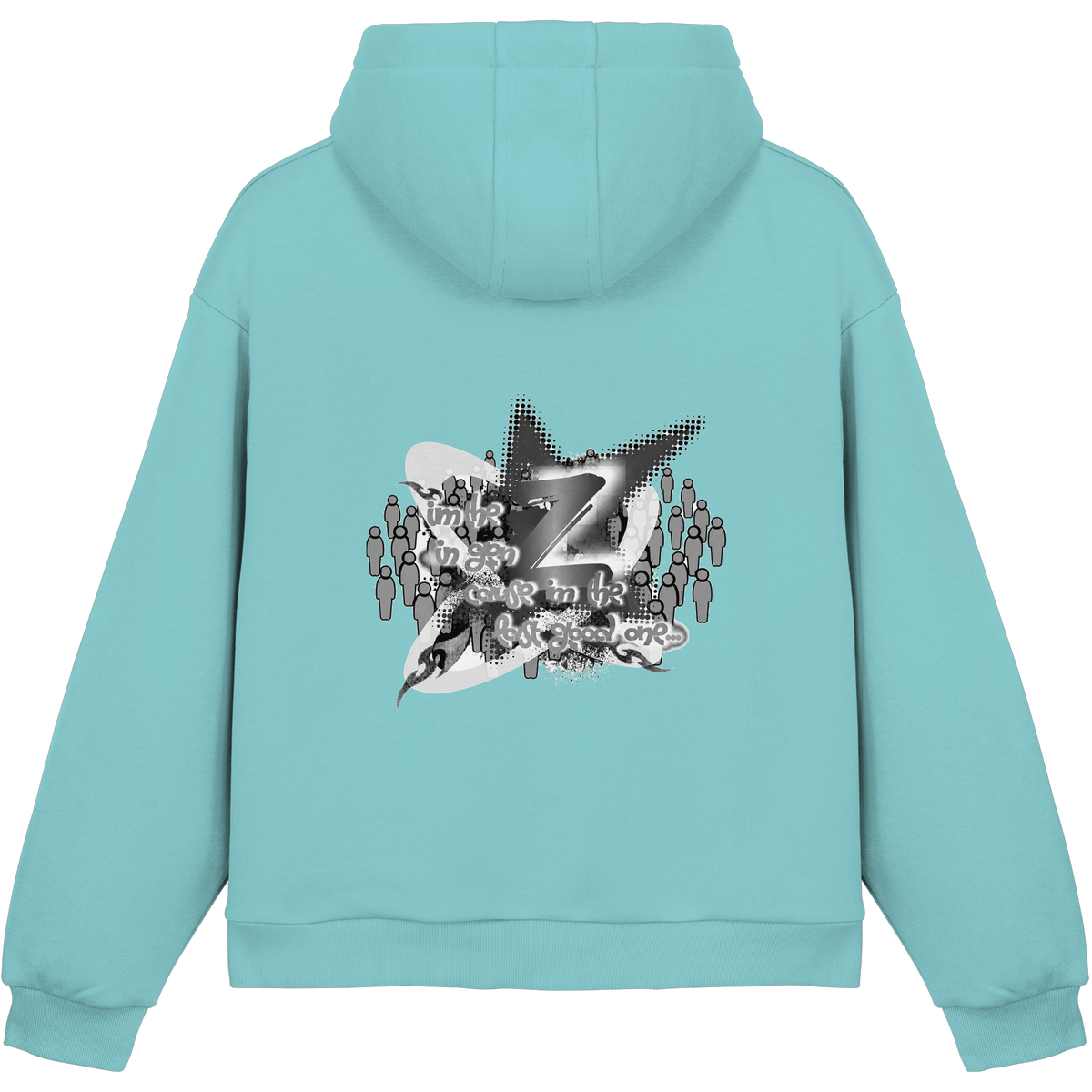 The Rebellion Z BASiCS - Fluffy Boxcut Hoodie