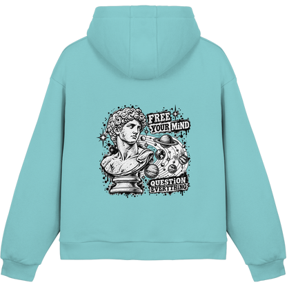 The Philosopher - Fluffy Boxcut Hoodie