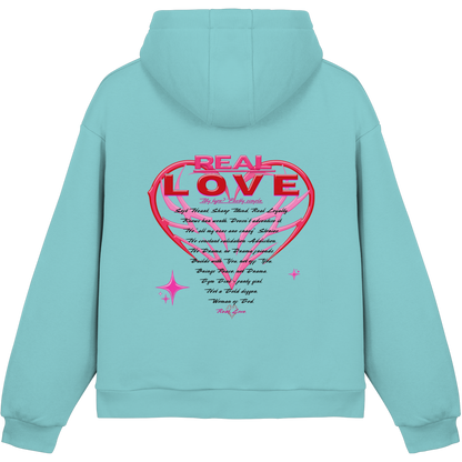The Real Love - Fluffy Boxcut Hoodie