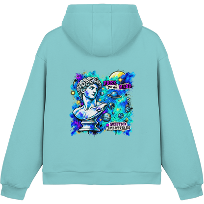 The Philosopher - Fluffy Boxcut Hoodie