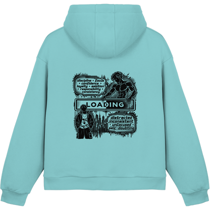 LOADiNG BASiCS - Fluffy Boxcut Hoodie