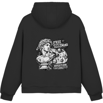 The Philosopher - Fluffy Boxcut Hoodie