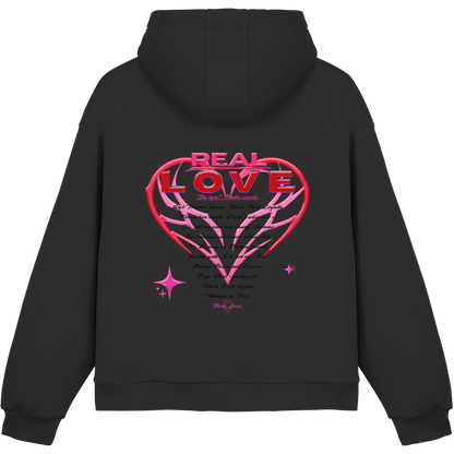 The Real Love - Fluffy Boxcut Hoodie