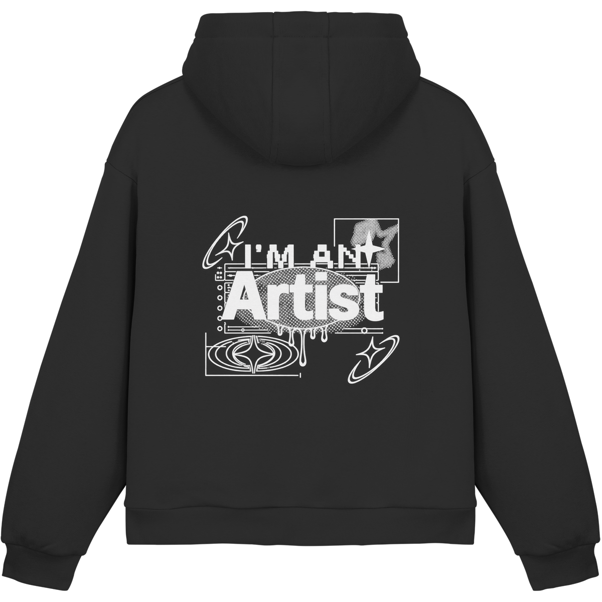 The Artist BASiCS - Fluffy Boxcut Hoodie