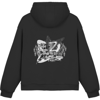 The Rebellion Z BASiC - Fluffy Boxcut Hoodie
