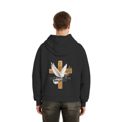 Savior collection  - Fluffy Boxcut Hoodie