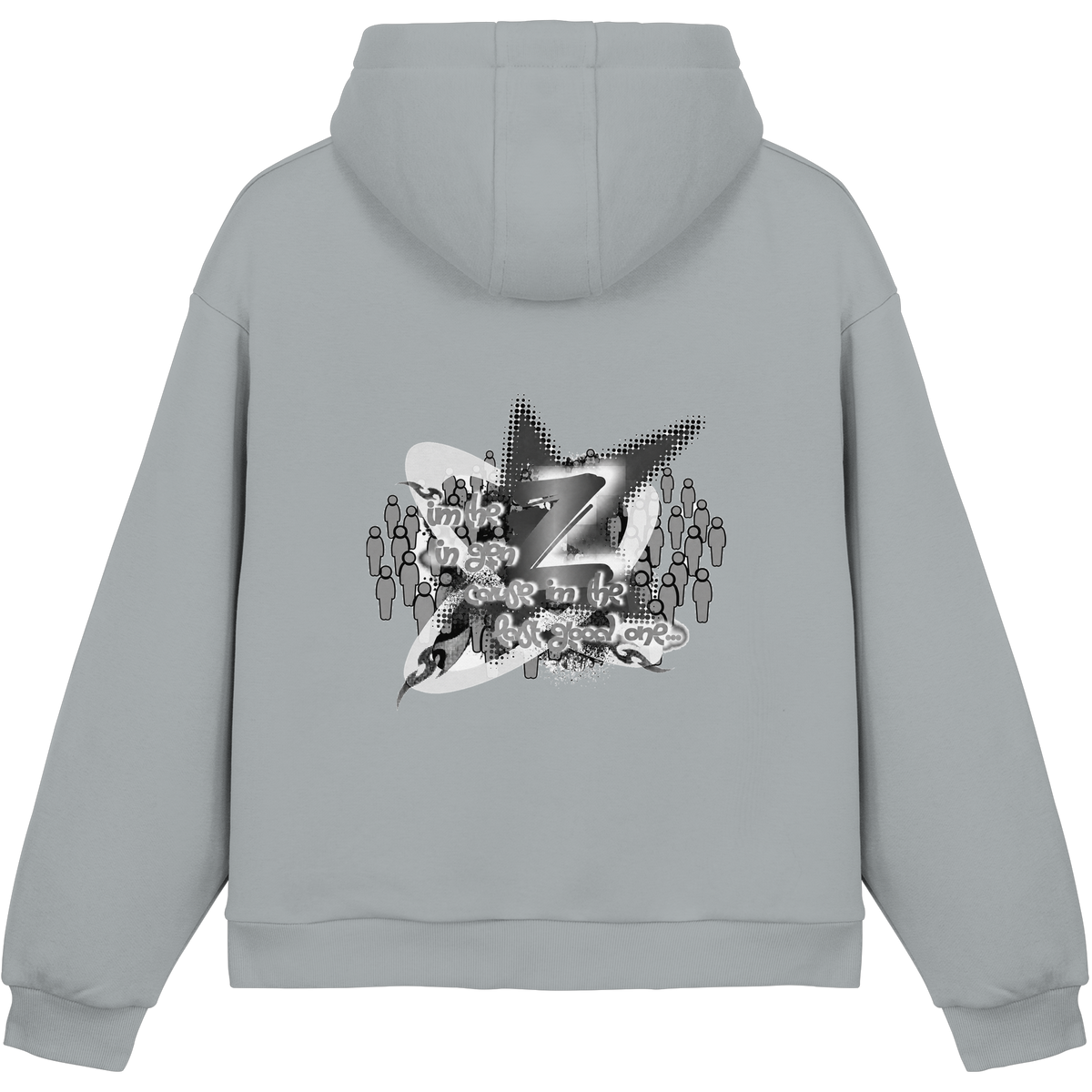 The Rebellion Z BASiCS - Fluffy Boxcut Hoodie