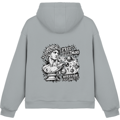 The Philosopher - Fluffy Boxcut Hoodie