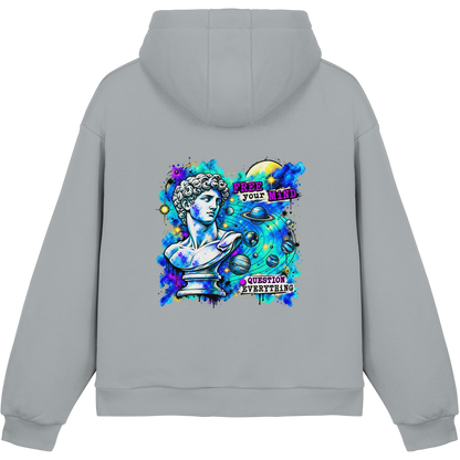 The Philosopher - Fluffy Boxcut Hoodie
