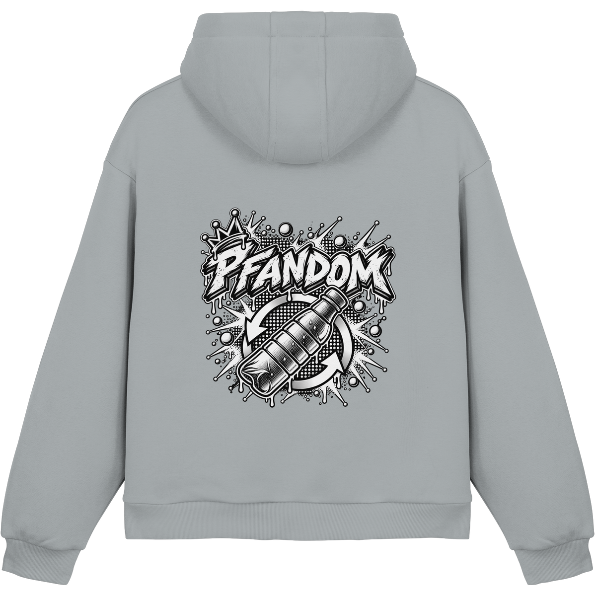 PFANDOM BASiCS  - Fluffy Boxcut Hoodie