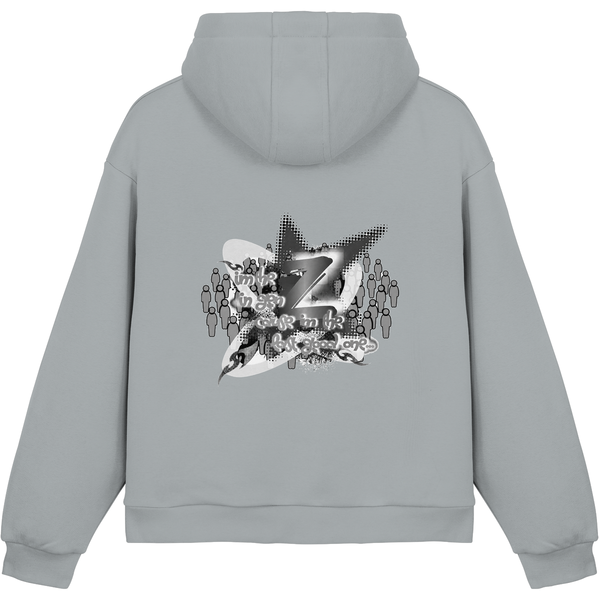 The Rebellion Z BASiC - Fluffy Boxcut Hoodie