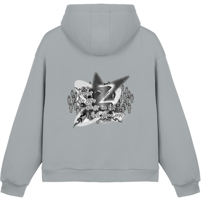 The Rebellion Z BASiC - Fluffy Boxcut Hoodie