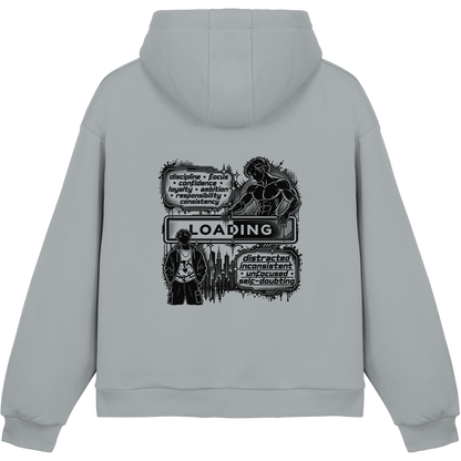 LOADiNG BASiCS - Fluffy Boxcut Hoodie