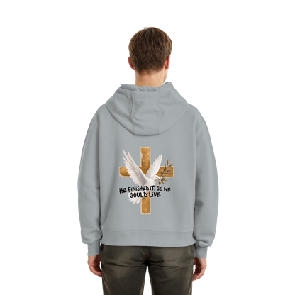 Savior collection  - Fluffy Boxcut Hoodie