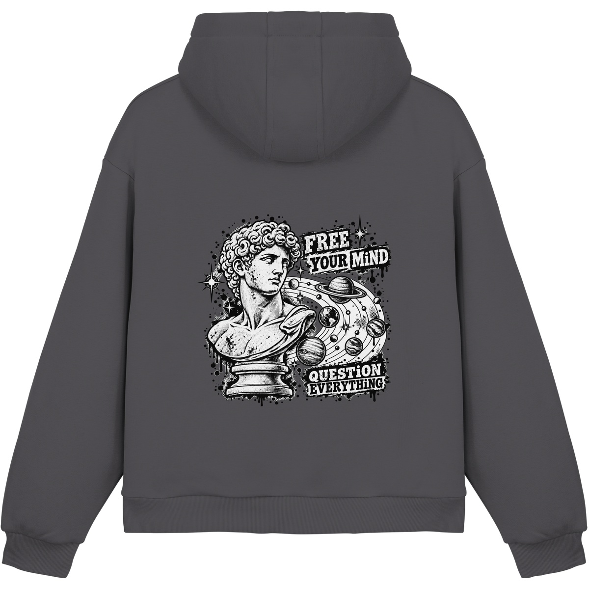 The Philosopher - Fluffy Boxcut Hoodie