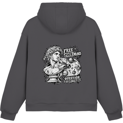 The Philosopher - Fluffy Boxcut Hoodie