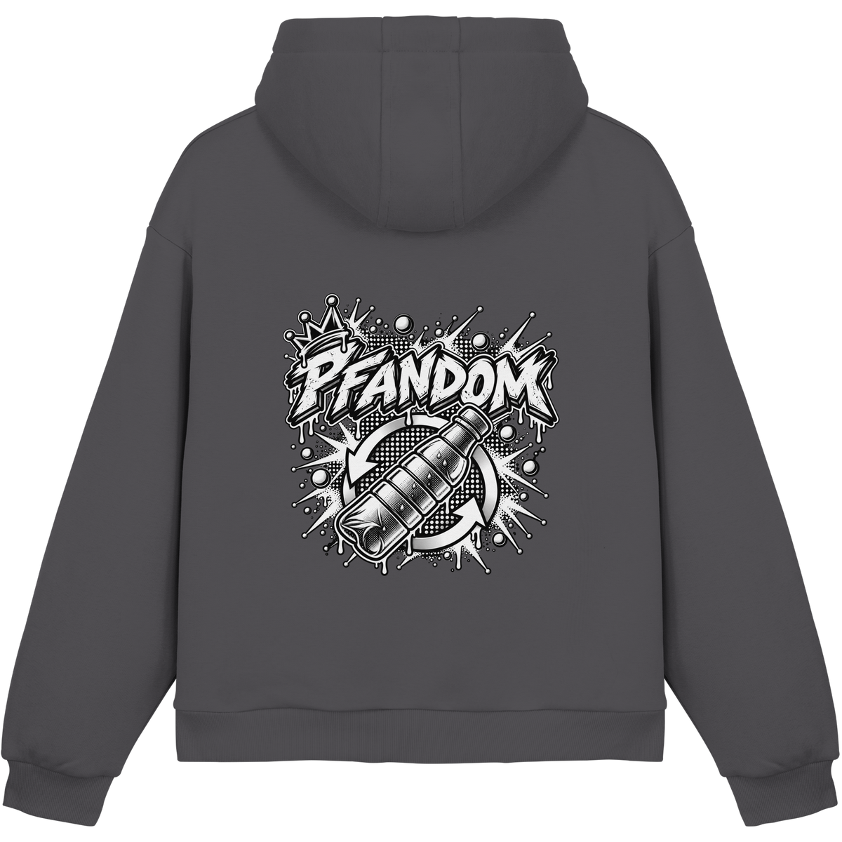PFANDOM BASiCS  - Fluffy Boxcut Hoodie