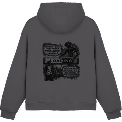LOADiNG BASiCS - Fluffy Boxcut Hoodie
