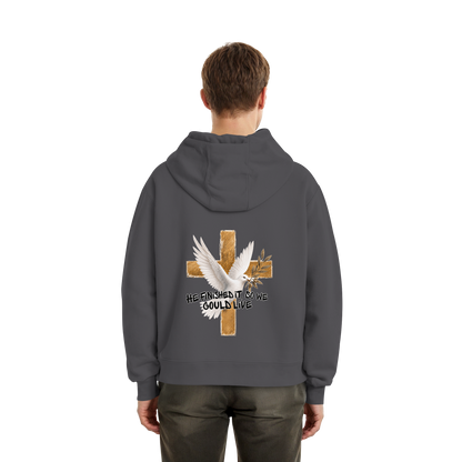 Savior collection  - Fluffy Boxcut Hoodie