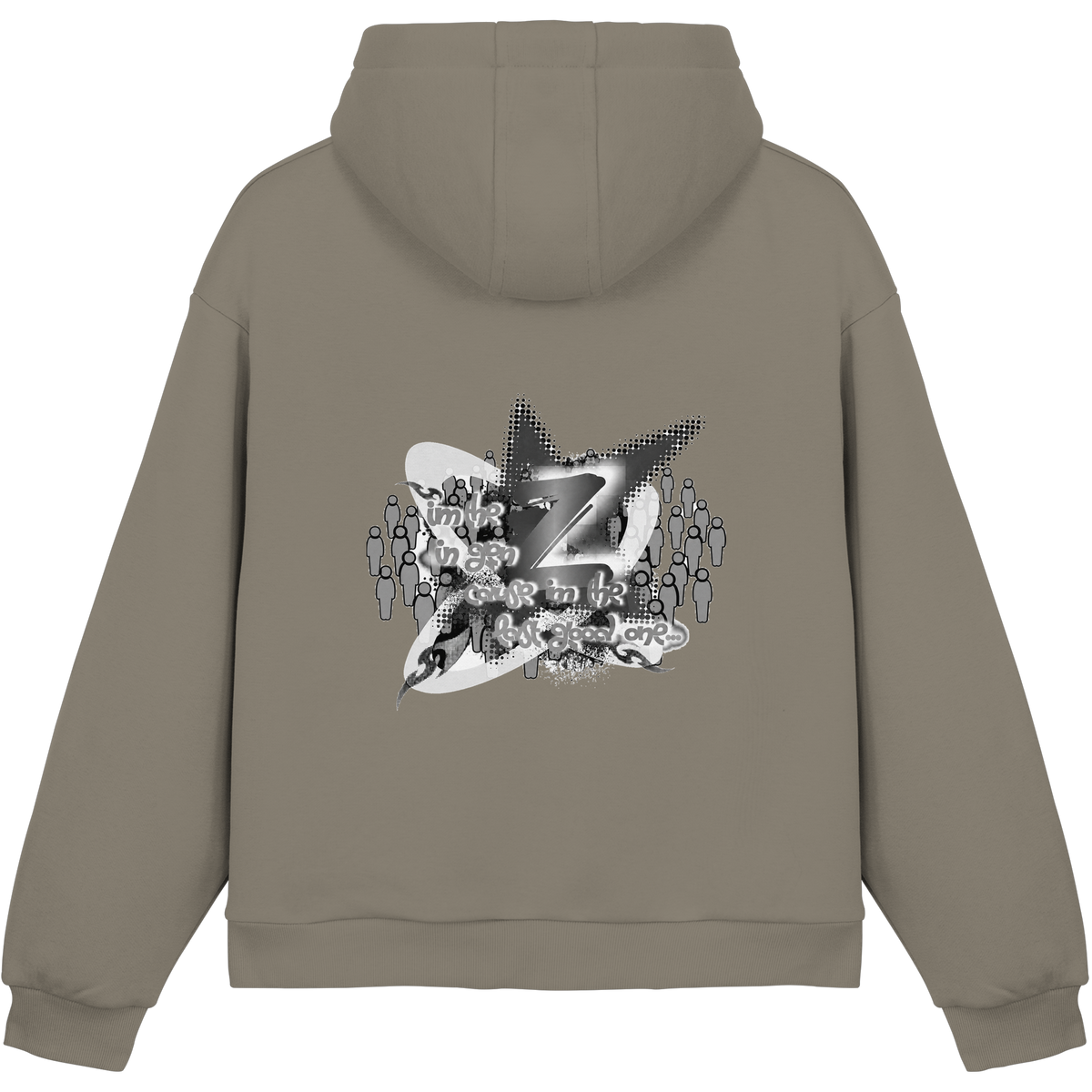 The Rebellion Z BASiCS - Fluffy Boxcut Hoodie