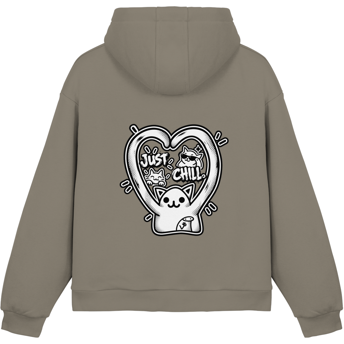 low CORTiSOL - Fluffy Boxcut Hoodie